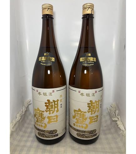 Amazon.co.jp: 【2026年5月出荷分】朝日鷹 本醸造 生貯蔵1800ml : 食品
